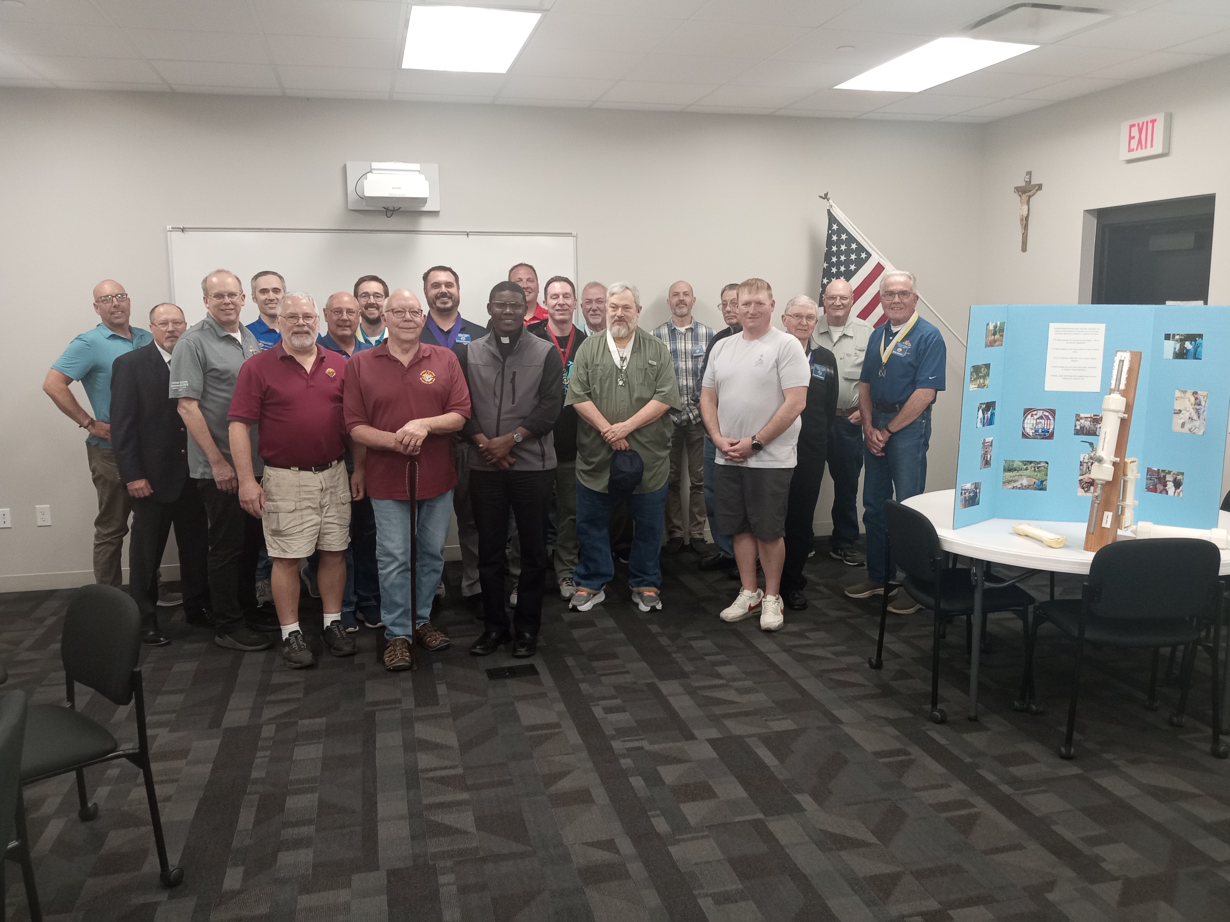 Fr. Raphael visits St. Luke the Evangelist